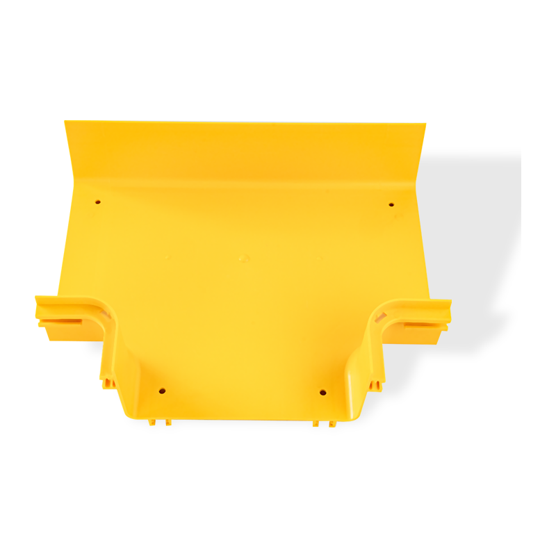 UL94 FV-0 標準難燃性 PVC ファイバーケーブルトレイ用水平ティー